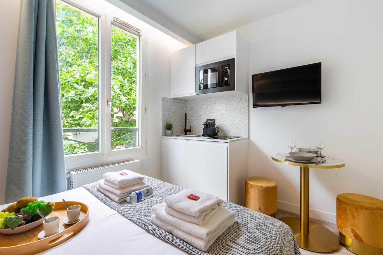 Cosy Studio - Parc Des Expositions Tour Eiffel 12 Appartement Parijs Buitenkant foto